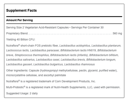 Multi-Probiotic 40 Billion by Douglas Labs