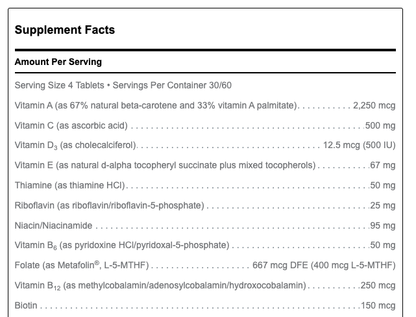 Ultra Preventive X (Tablets) by Douglas Labs