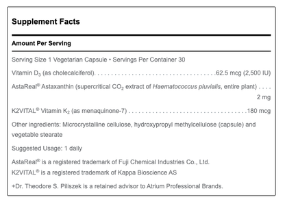 K2-D3 with Astaxanthin by Douglas Labs