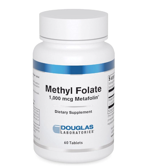 Methyl Folate 1,000 mcg Metafolin by Douglas Labs
