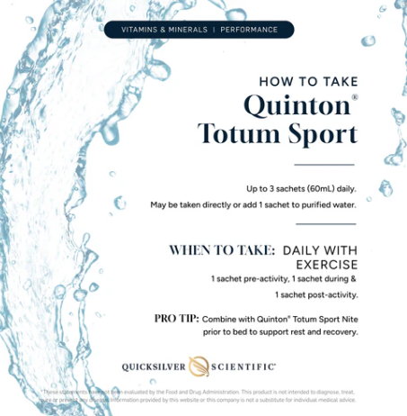 Quinton Totum Sport by Quicksilver Scientific