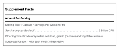 S.B.C. (Saccharomyces Boulardii Capsules) by Douglas Labs