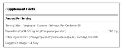 Bromelain by Douglas Labs