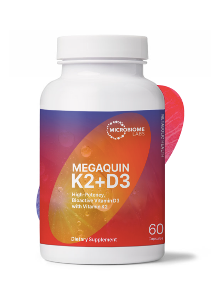 MegaQuin K2+D3 by Microbiome Labs