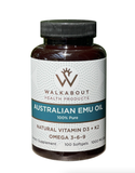 Walkabout Emu Oil Capsules 100ct