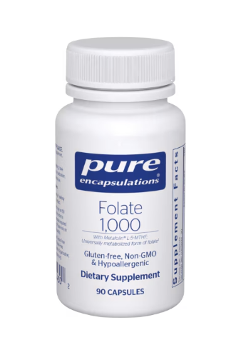 Folate 1000 90's  by Pure Encapsulations