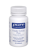 Folate 5000 Plus 60's By Pure Encapsulations
