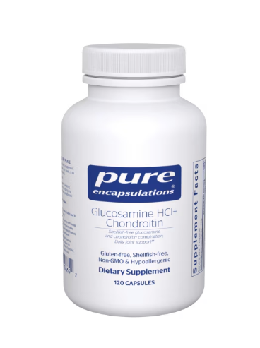 Glucosamine HCl Chondroitin 120's  by Pure Encapsulations