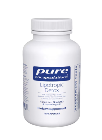 Lipotropic Detox 120's  by Pure Encapsulations