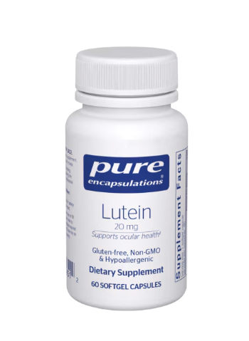 Lutein 20mg by Pure Encapsulations