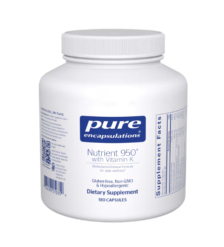Nutrient 950 with Vitamin K 180's By Pure Encapsulations