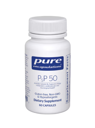 P5P 50 (activated vitamin B6) by Pure Encapsulations