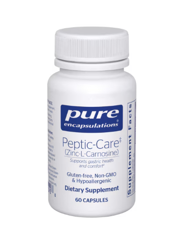 Peptic-Care ZC (Zinc-L-Carnosine) 60's  by Pure Encapsulations