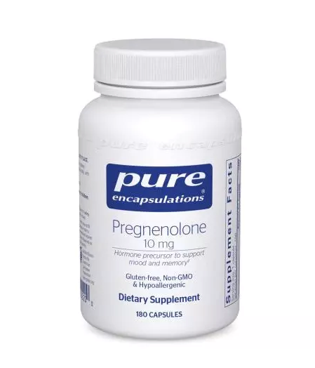 Pregnenolone 10 mg 180ct by Pure Encapsulations