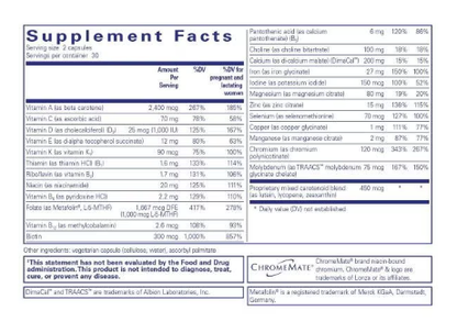 PreNatal Nutrients by Pure Encapsulations