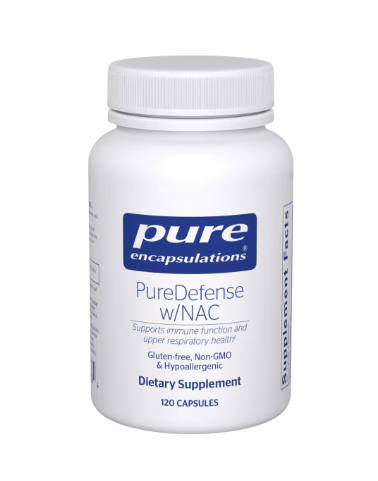 PureDefense w/NAC 120's  by Pure Encapsulations