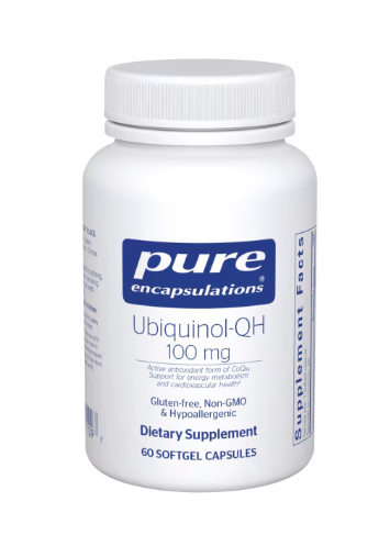 Ubiquinol-QH 100 mg 60's by Pure Encapsulations