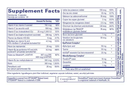 VisionPro Nutrients 90's by Pure Encapsulations