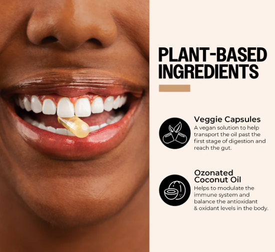 Ozone Infused Coconut Oil Capsules by PurO3