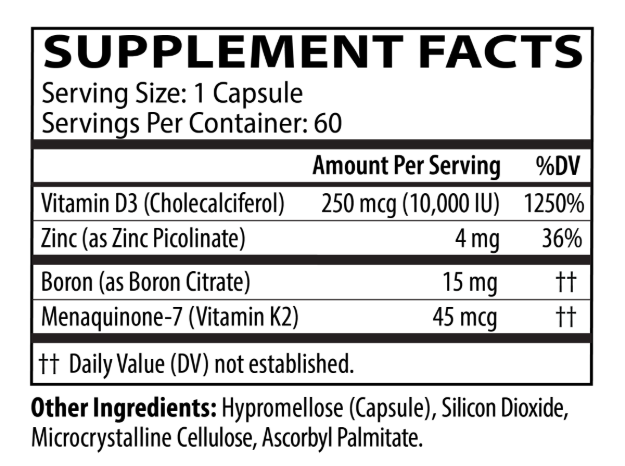 D3+K2 Cofactor Complex by NeuroBiologix