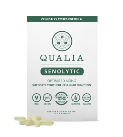 Qualia Senolytic 12 Capsules by Qualia Life Sciences