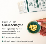 Qualia Senolytic 12 Capsules by Qualia Life Sciences