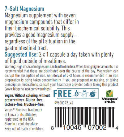 7-Salt Magnesium by Biogena