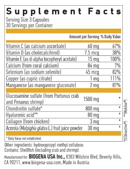 Arthro Formula 4 GOLD by Biogena