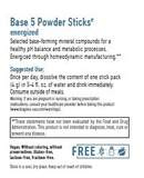 Base 5 Powder Sticks energized by Biogena