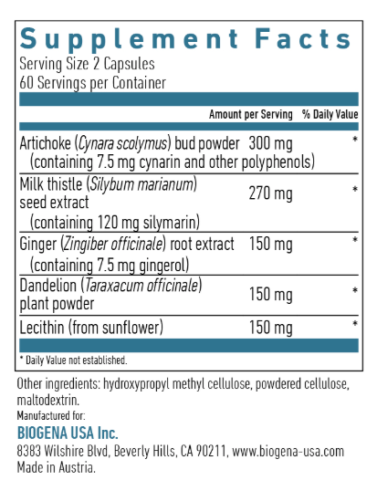 LiverDX Formula by Biogena