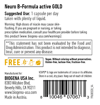 Neuro B-Formula active GOLD by Biogena