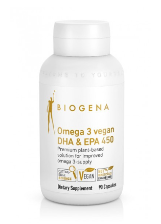 Omega 3 vegan DHA & EPA 450 GOLD by Biogena