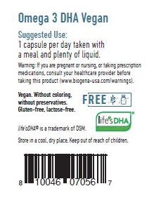 Omega 3 DHA Vegan by Biogena