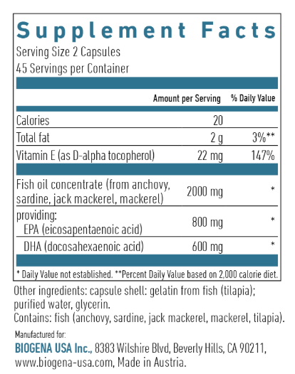 Omega 3 Forte Superior by Biogena