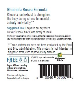 Rhodiola Rosea Formula by Biogena