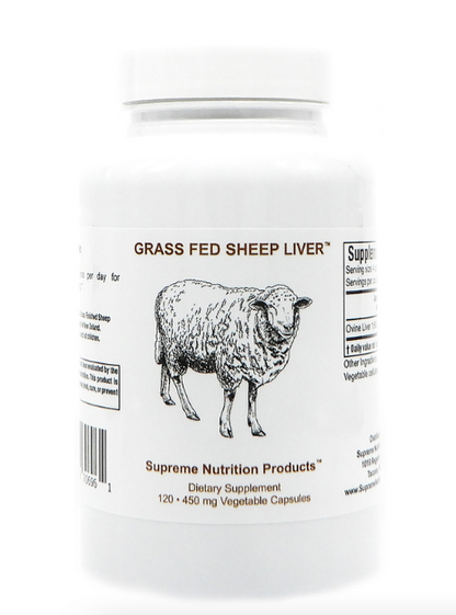 Grass Fed Sheep Liver by Supreme Nutrition
