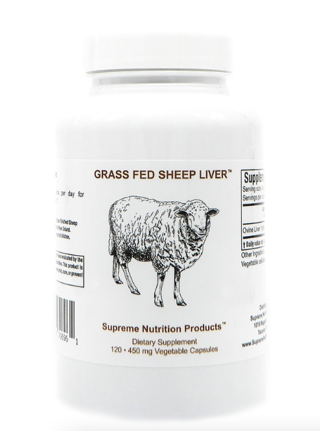 Grass Fed Sheep Liver by Supreme Nutrition