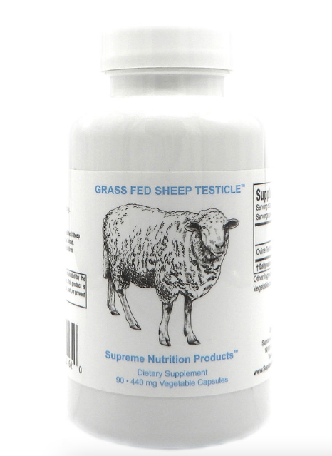 Grass Fed Sheep Testicle by Supreme Nutrition