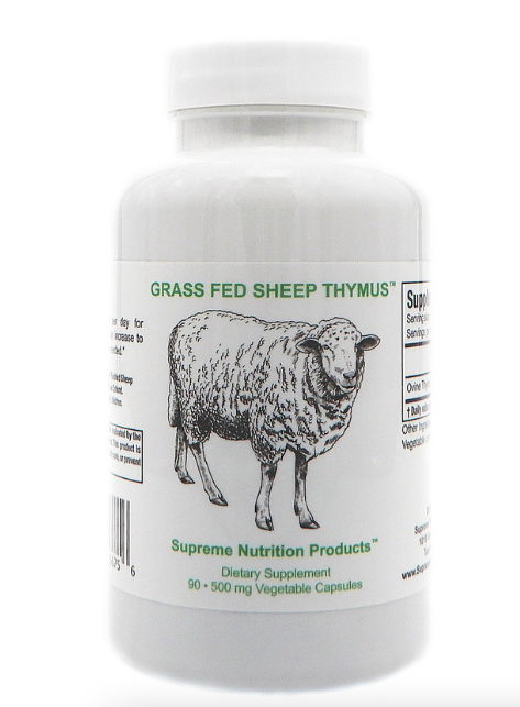 Grass Fed Sheep Thymus by Supreme Nutrition
