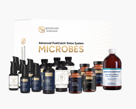 Advanced PushCatch Detox System MICROBES by Quicksilver Scientific