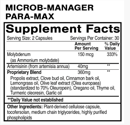 Advanced PushCatch Detox System MICROBES by Quicksilver Scientific