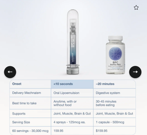 BPC-Lx Pro Spray by InfiniWell