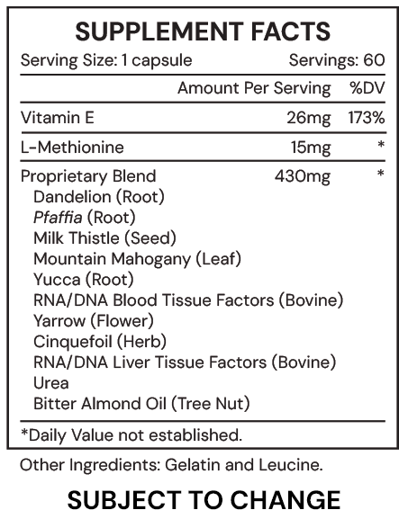 CLNZ Chelator by Systemic Formulas