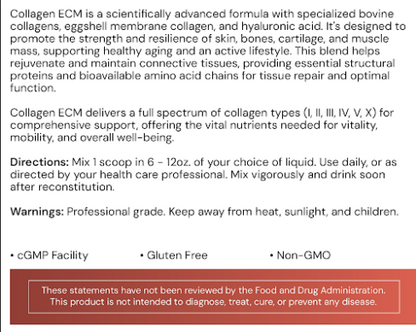 Collagen ECM by Systemic Formulas