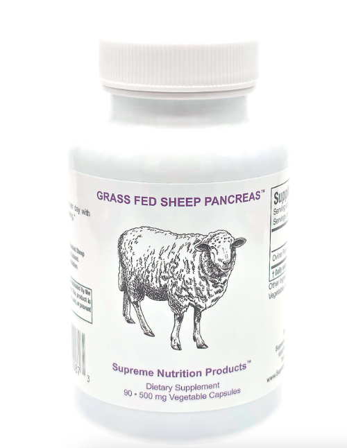 Grass Fed Sheep Pancreas by Supreme Nutrition