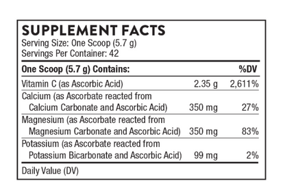 High Potency Vitamin C (formerly Buffered C Powder) by Thorne Research