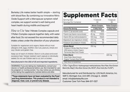 Menopause & Heart Health Support by Berkeley Life