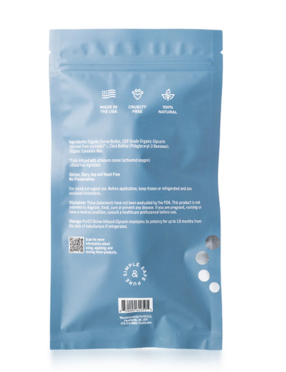 Ozone-Infused Glycerin Suppositories by PurO3