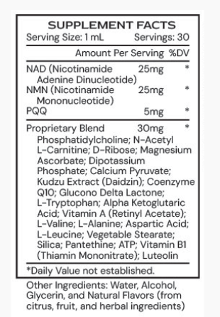 Liposomal EnerGenic by Alimentum Labs