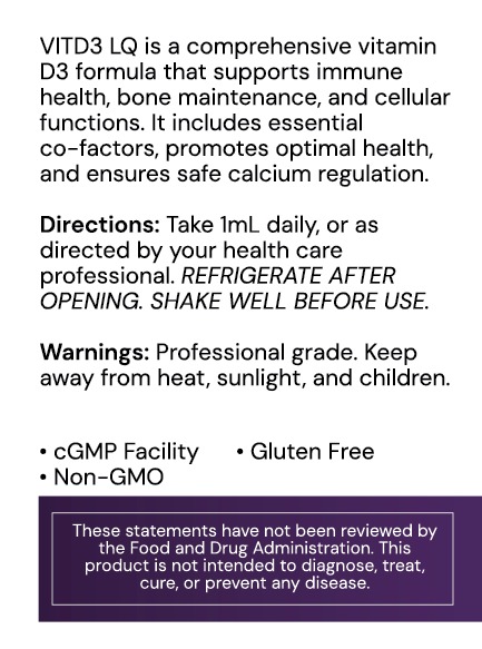 VITD3 LQ by Systemic Formulas